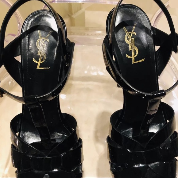YSL Saint Laurent Tribute Patent Platform - Picture 3 of 8
